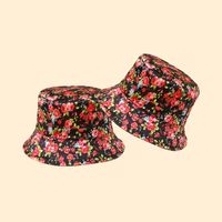 Hot Selling Retro Fashion Fisherman Hat Rose Flower Sun Hat Wholesale main image 5