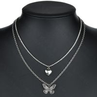 Hot Selling Fashion Love Butterfly Necklace Wholesale sku image 1