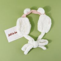 Korean Cute Plush Warm And Windproof Fashion Antifreeze Earmuffs Wholesale sku image 5