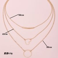 Nueva Combinación De Collar De Accesorios De Moda De Amor De Múltiples Capas Para Mujer De Tendencia main image 3