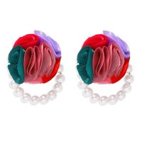 Hot Selling Fashion Simulation Flower Earrings Wholesale main image 1