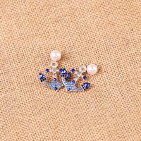 Hot Selling Fashion Beautiful Simple Creative Diamond Retro Geometric Earrings Wholesale main image 4