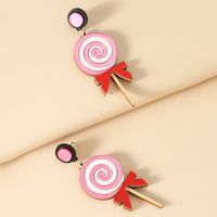 Fashion Sweet And Cute Girl Heart Bow Earrings Wholesale main image 3