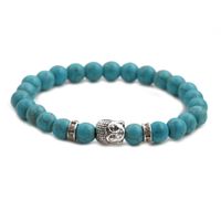 Nueva Pulsera De Cabeza De Buda De Ágata De Pino Lima De 8 Mm De Moda De Venta Caliente Para Mujer main image 4