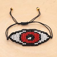 Halloween Devil Eyes Ethnic Style Mgb Rice Beads Hand-woven Bracelet main image 5