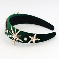 Hot Selling Fashion Sunflower Crystal Sunflower Headband Wholesale main image 6