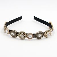 Hot Selling Mode Retro Edelstein Strass Stirnband main image 6