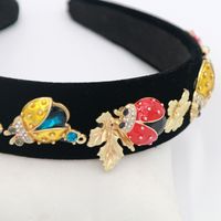 Hot Selling Retro Animal Still Alloy Metal Headband Geometric Headband main image 5