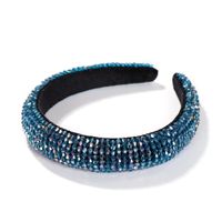 Hot Selling Fashion Beaded Winding Crystal Beads Temperament Sponge Headband sku image 4