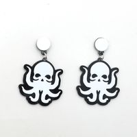 Fashion Cute Fun Funny  Creative Ocean Octopus Earrings Wholesale sku image 1