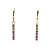 Hot-selling Micro-inlaid Zircon Earrings sku image 2