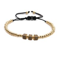 Hot-selling Emperor Stone Crown Diamond Ball Copper Bead Bracelet Set sku image 9