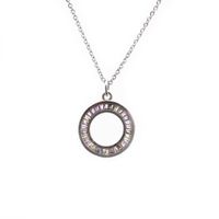 Hot-saling Micro-inlaid Zircon Pendant Necklace For Women Wholesale sku image 8