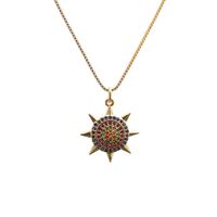 Hot-saling Micro-inlaid Zircon Pendant Necklace For Women Wholesale sku image 1