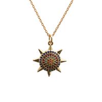 Hot-saling Micro-inlaid Zircon Pendant Necklace For Women Wholesale sku image 2