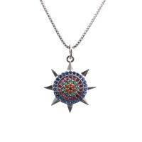 Hot-saling Micro-inlaid Zircon Pendant Necklace For Women Wholesale sku image 3