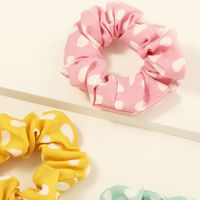 Hot Selling Children's New Large Intestine Hair Tie Retro Hair Scrunchies Wholesale main image 4
