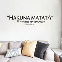 Fashion New English Proverbs Living Room Bedroom Proverbs Wall Sticker main image 1