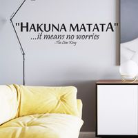 Fashion New English Proverbs Living Room Bedroom Proverbs Wall Sticker main image 5