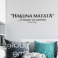 Fashion New English Proverbs Living Room Bedroom Proverbs Wall Sticker main image 6