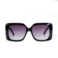 Oversized Square  Retro  Leopard Print Frame Square Sunglasses main image 5