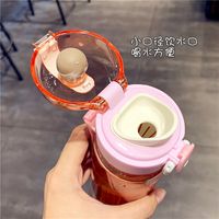 Hot Selling Fashion Portable Personality Trend Plastic Cup Sports Fitness With Tea Leaking Bottle main image 4