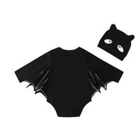 Baby Romper Jumpsuit Halloween Bat Shape Triangle Jumpsuit Climbing Suit main image 6