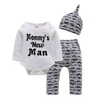 Baby Suit Baby Long-sleeved Triangle Top Trousers Suit main image 1