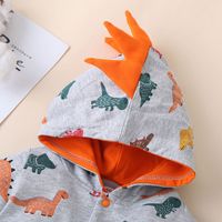 Hot Selling Fashion Baby Dinosaur One-piece Romper Baby Animal Graphics Leisure One-piece main image 3