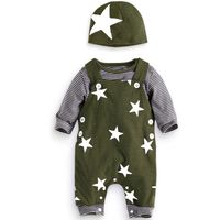 Boy Baby Fashion Two-piece Baby Star Print Casual Long Sleeve Suit main image 6
