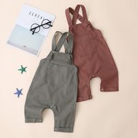 Mode Baby Sling Shorts Outfit Weibliche Baby Niedliche Sling Einteilige Shorts Kletterkleidung main image 2