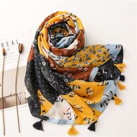 Hot Selling Fashion Sunscreen Cashew Flower Warm Scarf main image 6