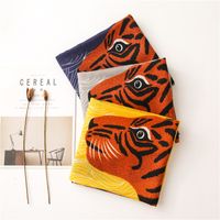 Hot Selling Fashion Leopard Print Sunscreen Shawl Silk Scarf Wholesale main image 6