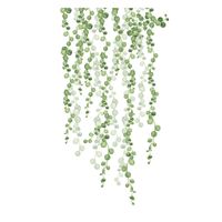 New Wall Sticker 30 Specifications Green Leaf Self-adhesive Wall Sticker Home Background Decoration Removable sku image 1