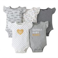 Summer Baby Romper Five-piece Combination Wholesale sku image 3