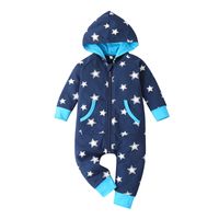 Hot Selling Fashion Baby Zipper One-piece Suit sku image 1
