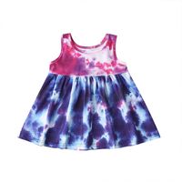 Hot Selling Fashion Casual Girls Baby Color Dresses Wholesale sku image 1
