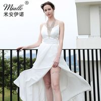 Fashion New Handmade Rhinestone-studded Elastic Garter Hot-selling Bride Wedding Dress Party Leg Belt main image 4