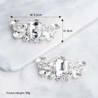 Hot Selling Special-shaped Glass Rhinestone Shoe Buckle Wedding Shoes Flower Diy Shoe Accessories main image 6