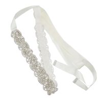 Wild Ribbon Bridal Belt Rhinestone Hand-sewn Girdle Wedding Dress Accessories Jewelry main image 6