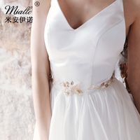 Creative Bridal Wedding Belt Wild Handmade Pearl Waist Chain main image 1