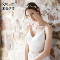 Creative Bridal Wedding Belt Wild Handmade Pearl Waist Chain main image 3