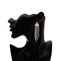 Fashion Zircon Crystal Irregular Trend Earrings For Women Wholesale main image 3