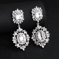 Europe And America Creative Exaggerated Earrings  Popular Alloy Jeweled Earrings Ins Style Earrings Factory Direct Sales Earrings main image 4