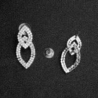 Fashion New Simple Trend Rhinestone Photo Accessories Alloy Earrings Jewelry main image 4