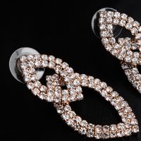 Fashion New Simple Trend Rhinestone Photo Accessories Alloy Earrings Jewelry main image 5