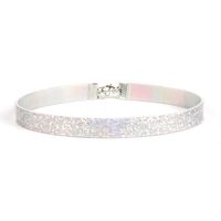 Mode Neue Halsband Doppelseitige Laserlicht Halskette Halskette Schmuck main image 2