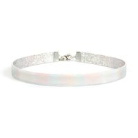 Mode Neue Halsband Doppelseitige Laserlicht Halskette Halskette Schmuck main image 6