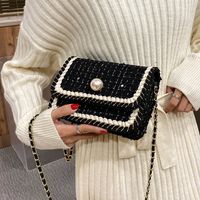 Autumn And Winter Women's Pouches Women's 2020 Popular New Fashion All-match Internet Celebrity Shoulder Crossbody Western Style Small Square Bag main image 4