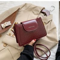 Hot Selling Retro Ladies Shoulder Small Bag Fashion Texture Messenger Bag sku image 1